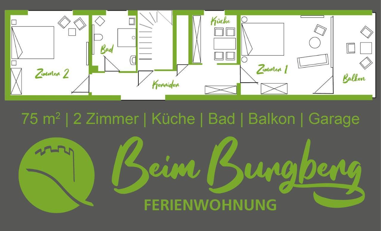 Ferienwohnung Beim Burgberg 巴特阿巴赫 外观 照片
